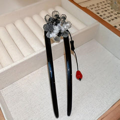 Gradient Flower Hairpin Chinese Style Hair Accessories