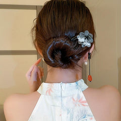 Gradient Flower Hairpin Chinese Style Hair Accessories