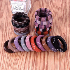 Hair Ties Comfortable Hair Rubber Bands No Damage Hair Elastic Ponytail Bands