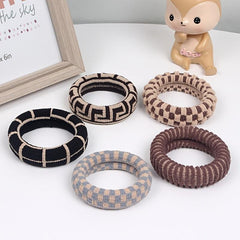 Hair Ties Comfortable Hair Rubber Bands No Damage Hair Elastic Ponytail Bands