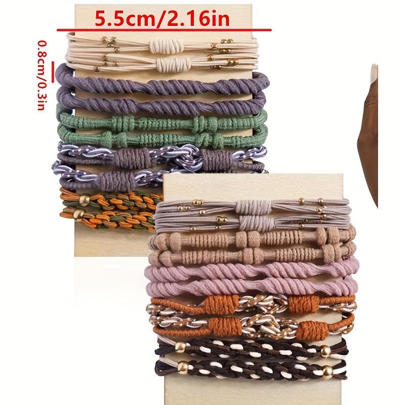 Rubber Band Women's Retro Head Rope Bracelet Hair Accessories
