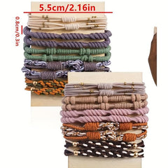 Rubber Band Women's Retro Head Rope Bracelet Hair Accessories