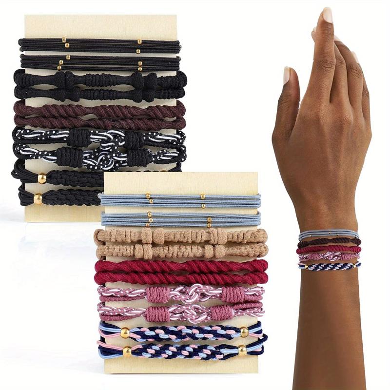 Rubber Band Women's Retro Head Rope Bracelet Hair Accessories