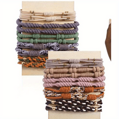 Rubber Band Women's Retro Head Rope Bracelet Hair Accessories