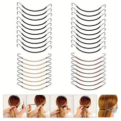 Elastic Ponytail Hair Hooks Skinny Hair Tie Bungee Strap Hair Accessories