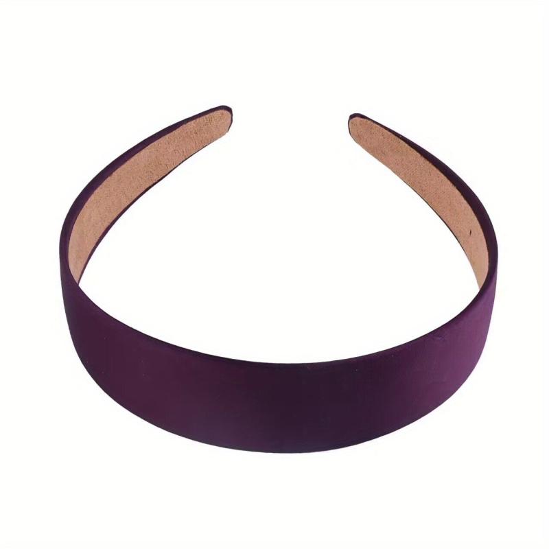 Satin Wide Brim Headband Non-Slip Hair Accessory