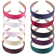 Satin Wide Brim Headband Non-Slip Hair Accessory