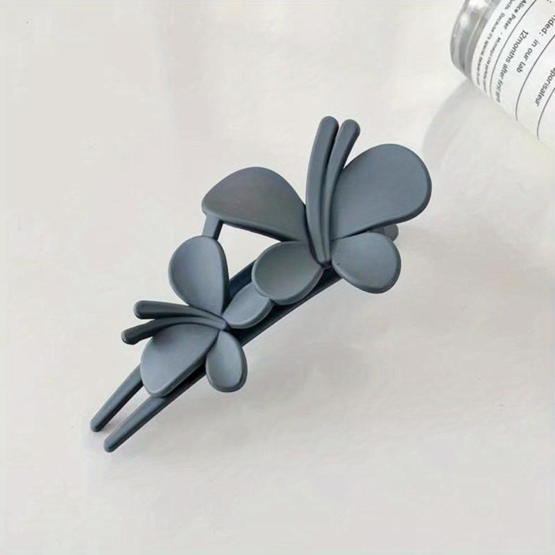 Butterfly Shape Duck Billed Hair Clip Ponytail Holder