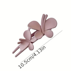 Butterfly Shape Duck Billed Hair Clip Ponytail Holder