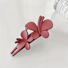 Butterfly Shape Duck Billed Hair Clip Ponytail Holder