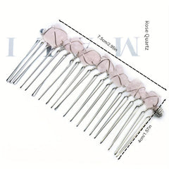 Witch's Raw Stone Hair Comb Wrap Hair Accessories
