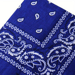 Paisley Print Bandana Hip Hop Square Scarf Handkerchief Cowboy Cowgirl