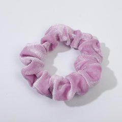 20pcs Retro Velvet Hair Scrunchies Soft Solid Scrunchie for Women Girls