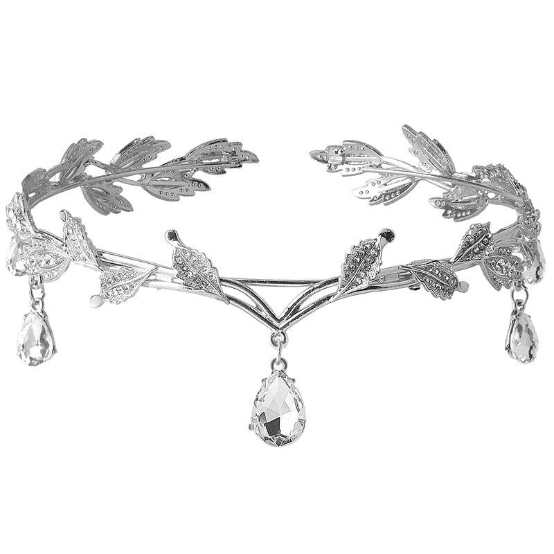 Crystal Rhinestone Wedding Tiara Crown for Brides