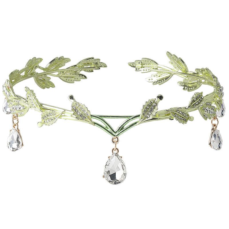 Crystal Rhinestone Wedding Tiara Crown for Brides