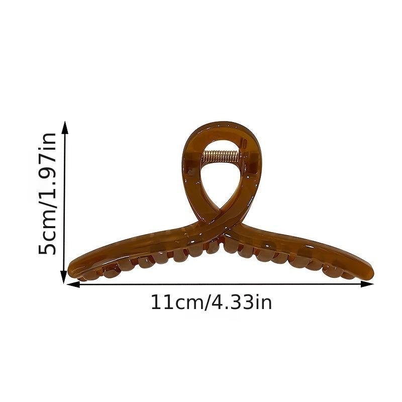 Colorful Oversize Hair Claw Clip Non Slip Strong Hold Grip Hair Jaw Clip