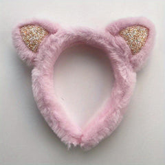 Cat Ears Hair Band Cartoon Headband for Skincare Girls