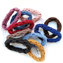 100pcs Colorful Small Elastic Hair Bands Ponytail Holder Rubber Bands