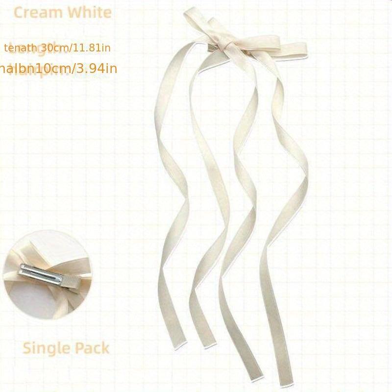 Sweet Bow Hair Clip Duck Bill Clip for Side Hair Bang Braids