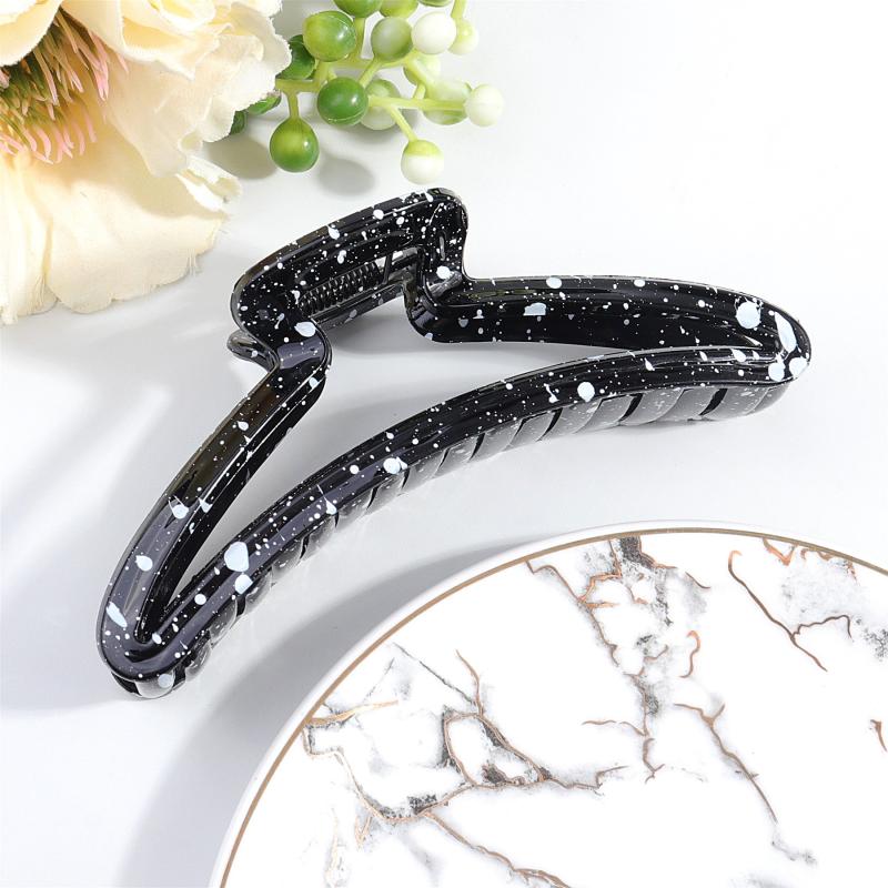 Large Square Crescent Hair Claw Clip Women's Hair Accessories