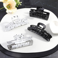 Large Square Crescent Hair Claw Clip Women's Hair Accessories