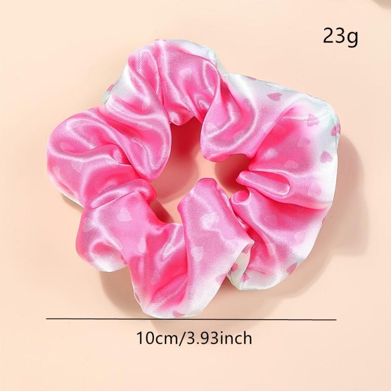 5pcs Anime Cartoon Cosplay Scrunchies For Women Girls