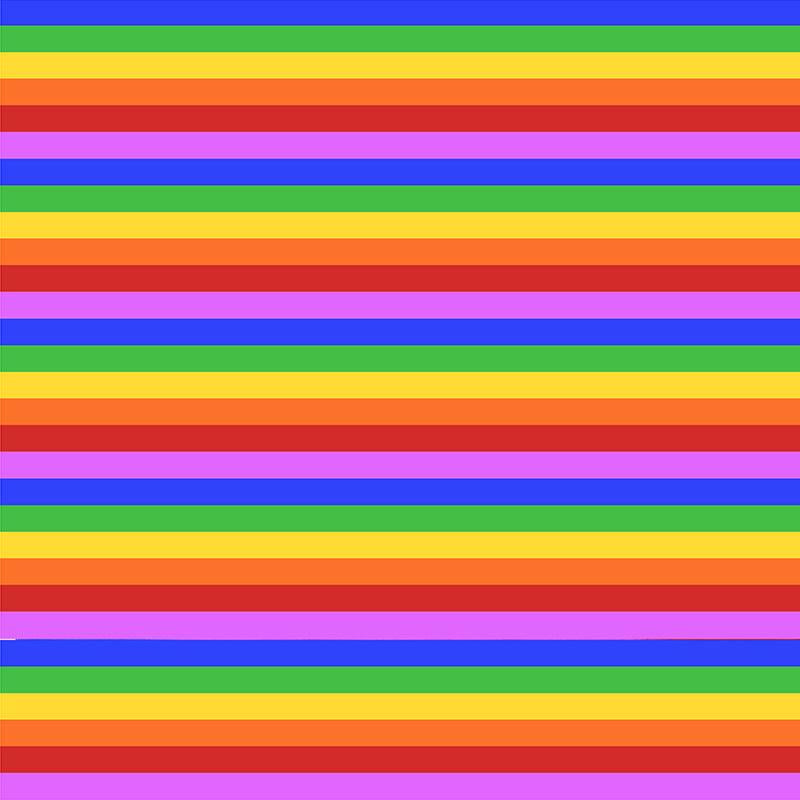 Rainbow Hair Scarf LGBT Pride Month Hair Accessory