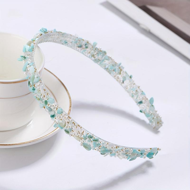Colorful Crystal Crackle Headband Hair Accessories