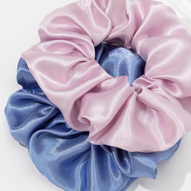 12pcs Satin Hair Scrunchy Hair Ties Silk Hair Scrunchies