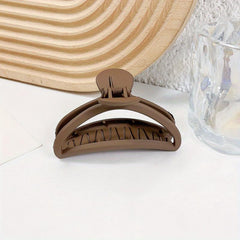 Frosted Hair Claw Solid Shark Claw Hair Accessories For Women