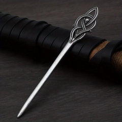 Moon Alloy Hairpin Vintage Metal Chignon Chinese Style Hair Accessories