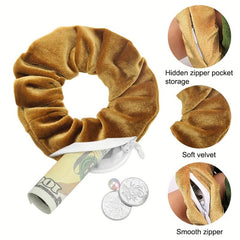 9 Pcs Velvet Scrunchies Hair Elastic Headband Hair Accessories For Girls Women