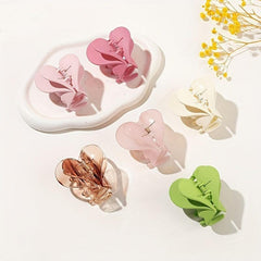 Heart shaped Acrylic Hair Claw Headwear Hair Accessories