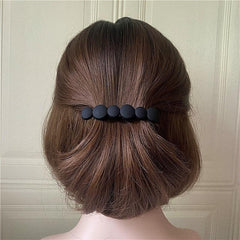 Long Barrette Frosted Style Hair Clip For Back Head Hair