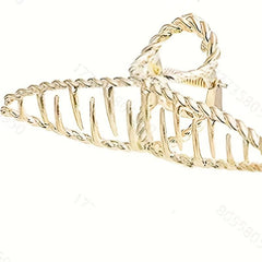 5pcs Metal Hair Claw Shark Claw Ponytail Holder Hair Accessories
