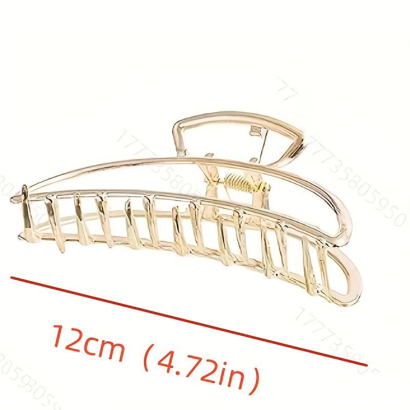 5pcs Metal Hair Claw Shark Claw Ponytail Holder Hair Accessories