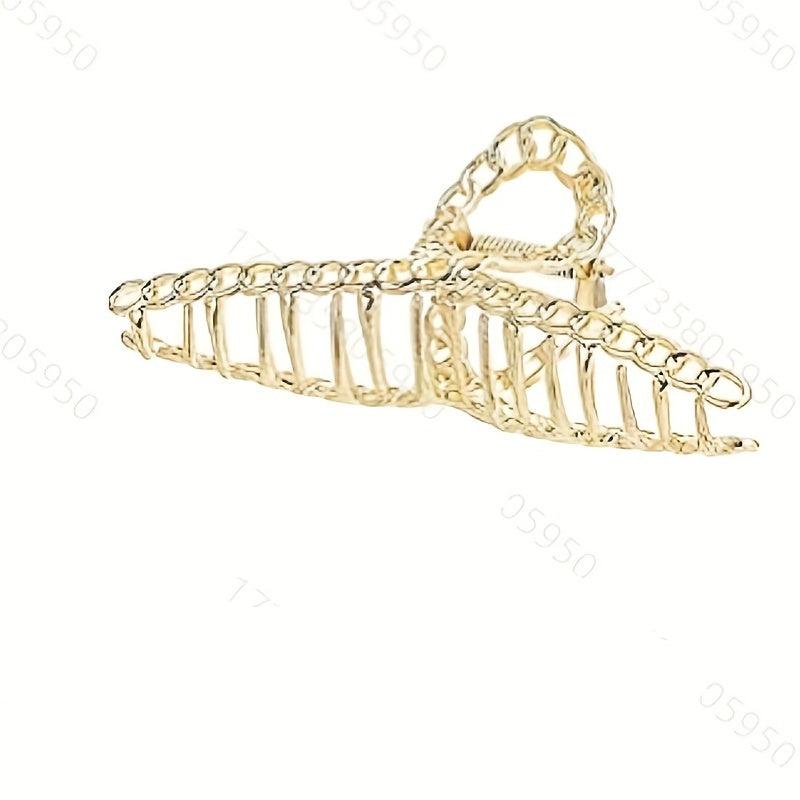 5pcs Metal Hair Claw Shark Claw Ponytail Holder Hair Accessories