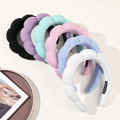 Cloth Sponge Hairband Spa Wash Face Make Up Headband Hair Accessory