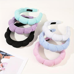 Cloth Sponge Hairband Spa Wash Face Make Up Headband Hair Accessory