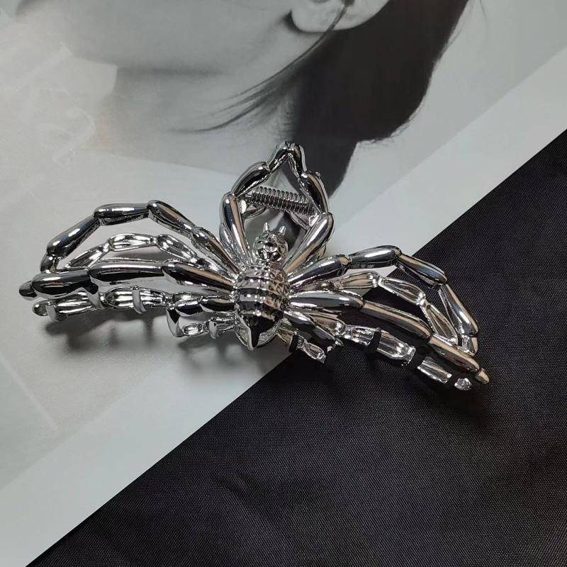 Large Spider Metal Hair Claw Clip Non Slip Strong Hold Hair Jaw Clip