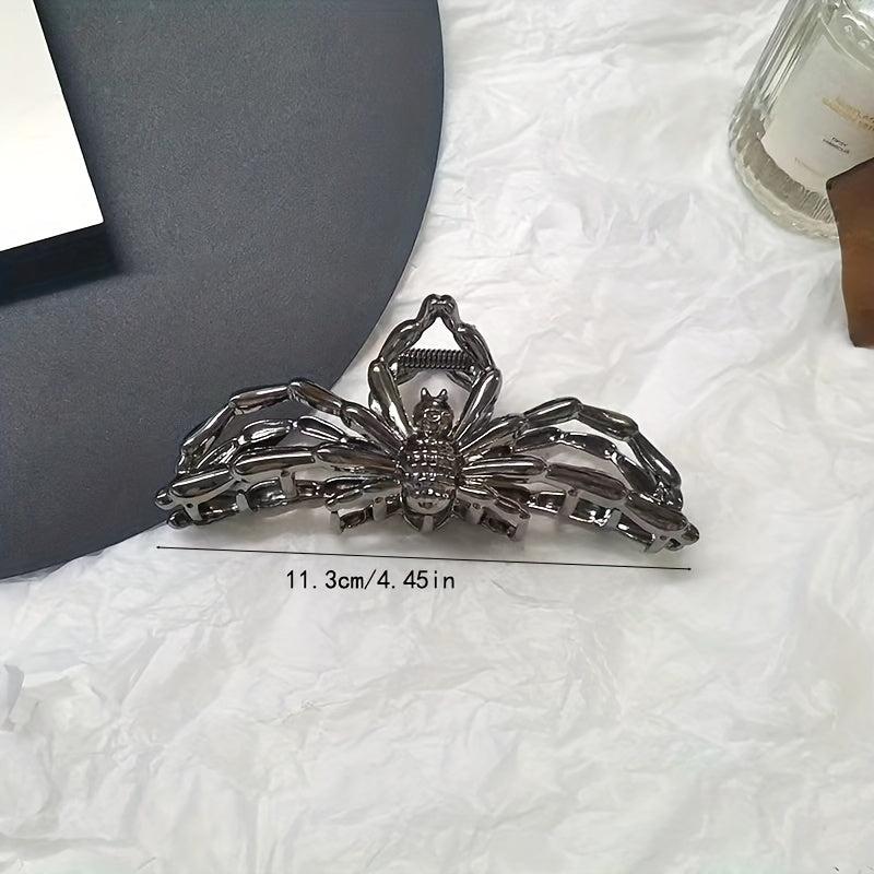 Large Spider Metal Hair Claw Clip Non Slip Strong Hold Hair Jaw Clip
