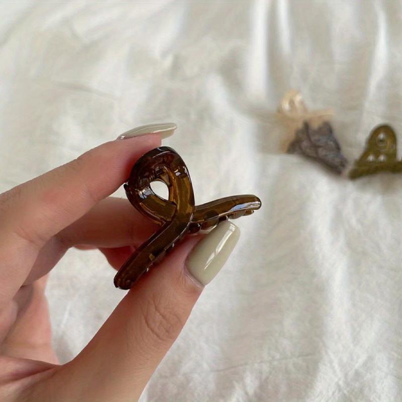 Small Hair Claw Side Bangs Clip Hair Accessories For Women