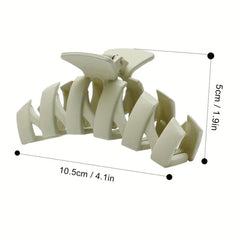 8pcs Creative Hair Claws Strong Clips for Thin and Thick Hair