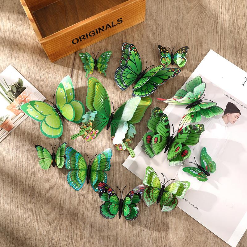 12pcs Butterfly Hair Clip Bride Wedding Headwear Hairpin DIY For Girl Hairclip