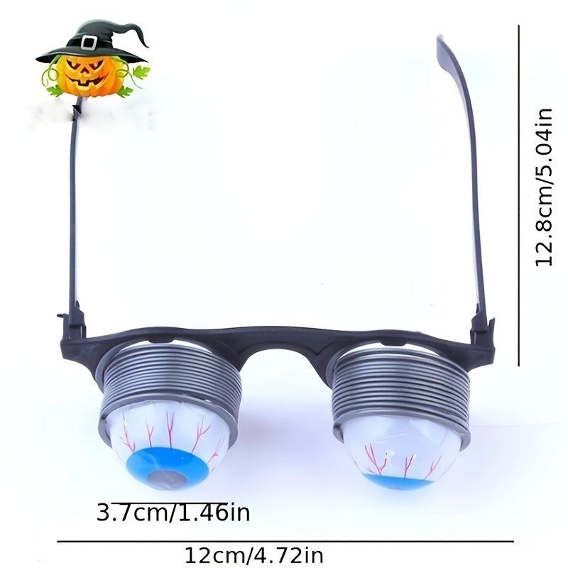 Halloween Horror Pop Eyes Glasses Funny Spring Glasses For Party