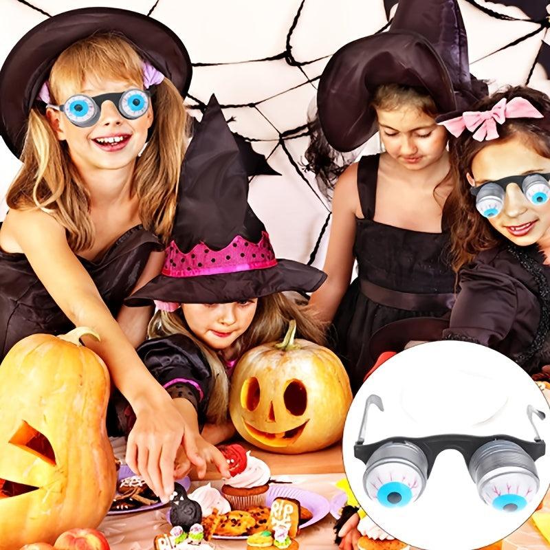 Halloween Horror Pop Eyes Glasses Funny Spring Glasses For Party