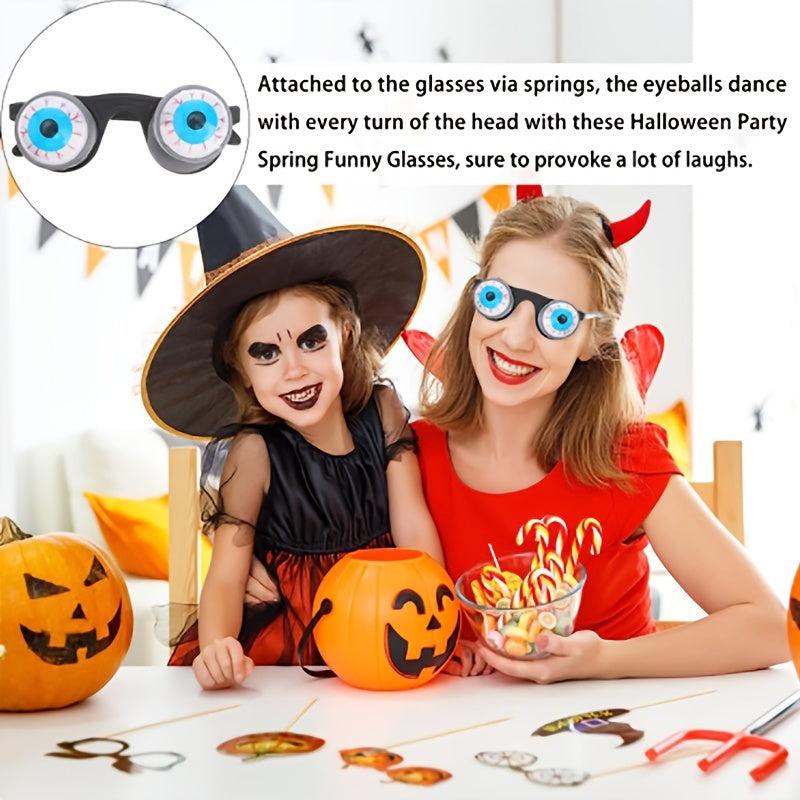 Halloween Horror Pop Eyes Glasses Funny Spring Glasses For Party