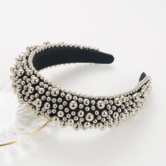 Ivory Pearl Padded Headband Alice Band