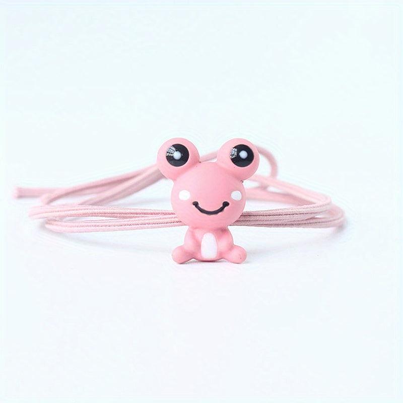 Frog Hair Tie Seamless Hair Rope Elastic Ponytail Holder Hair Accessories