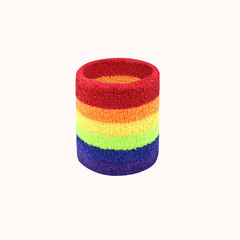 Rainbow Sweat Absorption Headband Stretchy Yoga Fitness Exercise Sweatband